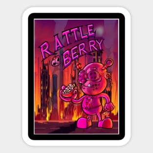 RATTLE BERRY CEREAL Sticker